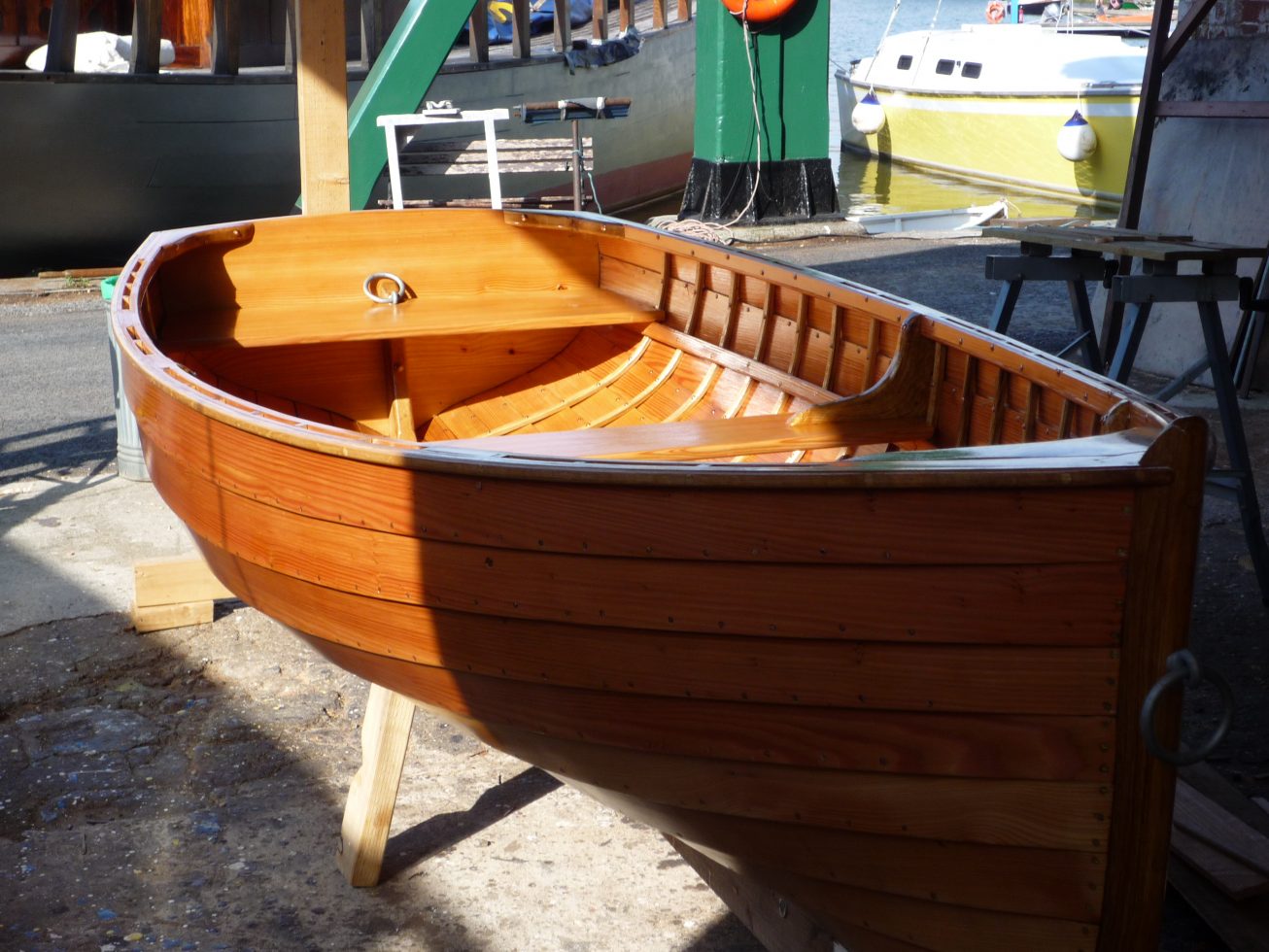little-meg-launch-002 Little Meg Clinker Dinghy