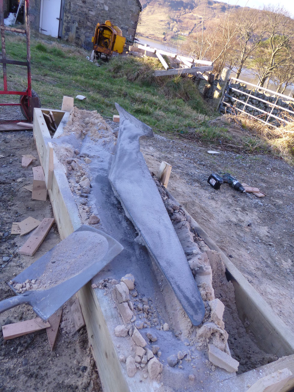 F10 keel cast F10 keel cast