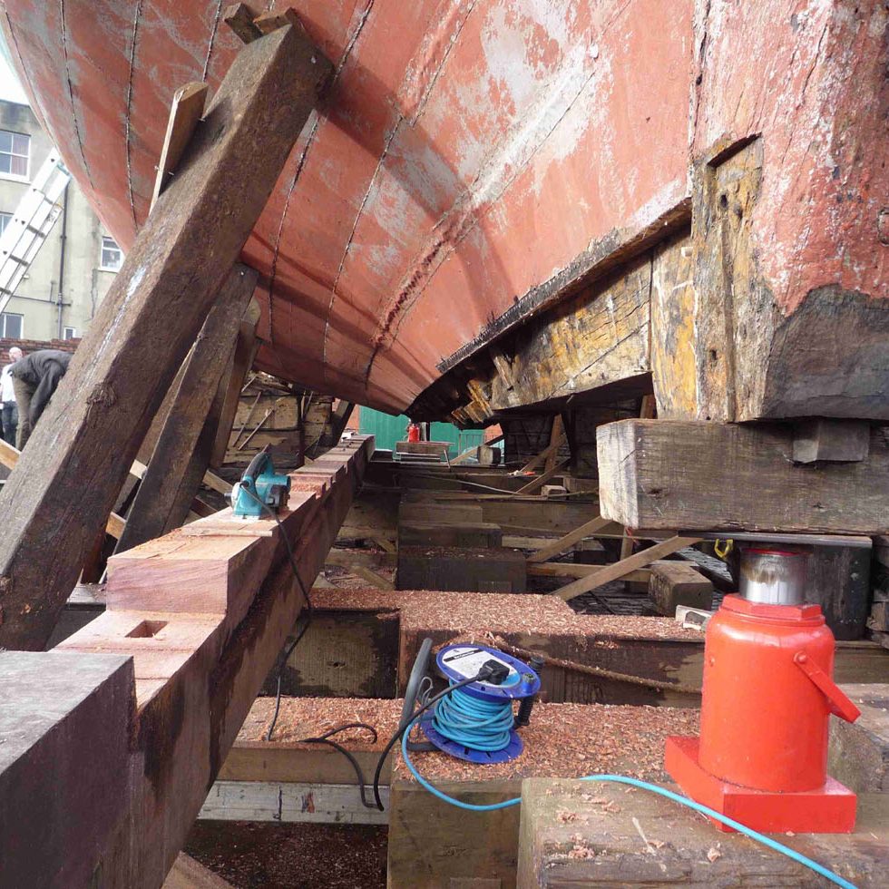 Big keel replacement.